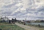 Camille Pissarro The banks of the Oise near Pontoise Bords de l-Oise pres de Pontoise china oil painting artist